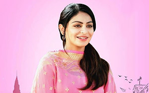 Poster of Punjabi film, Aate Di Chidi ft. Neeru Bajwa